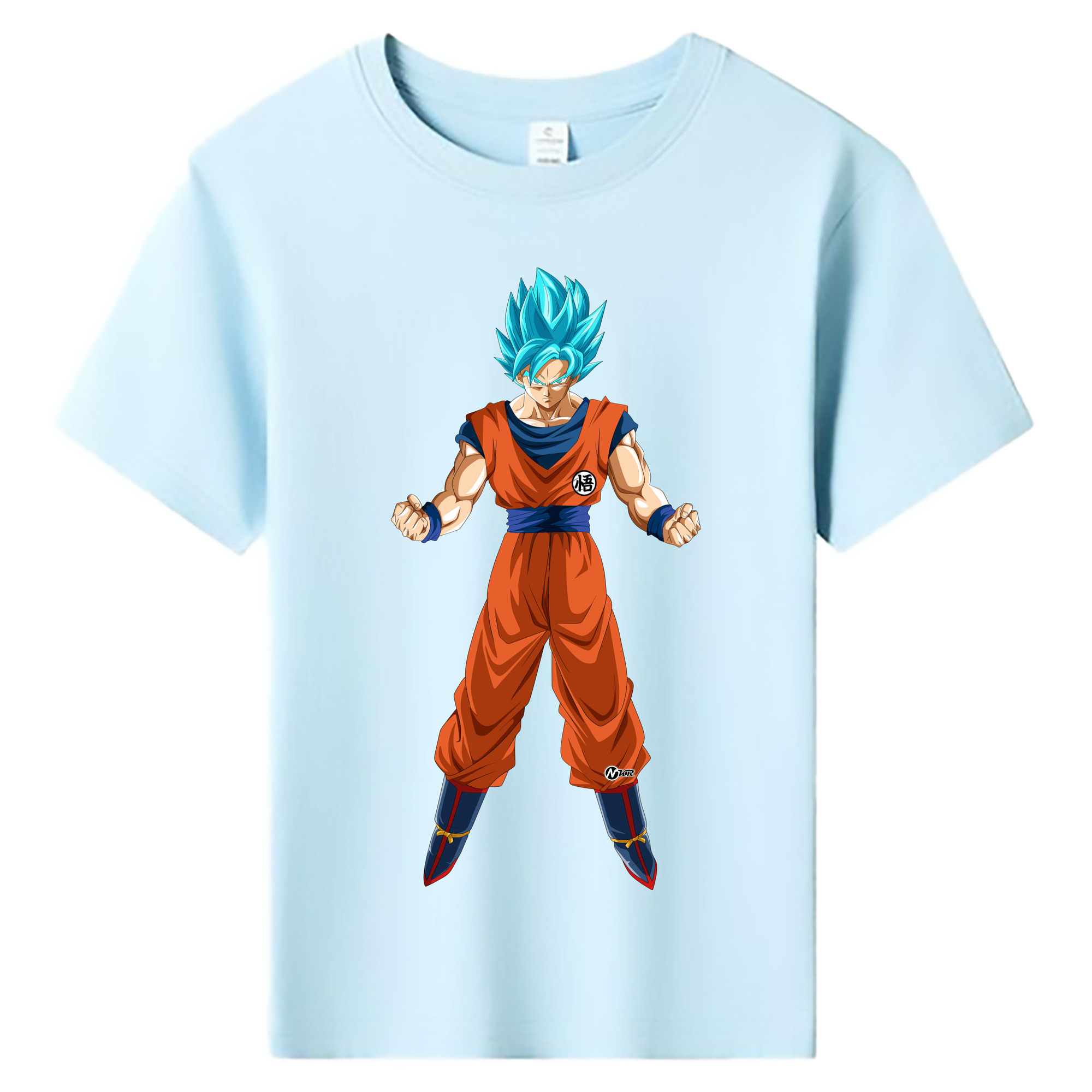 （画像用） ドラゴンボール 孫悟空（そん ごくう）Son Goku カカロット DRAGON BALL Kakarotto 綿100％キッズTシャツ（フロントプリント）
